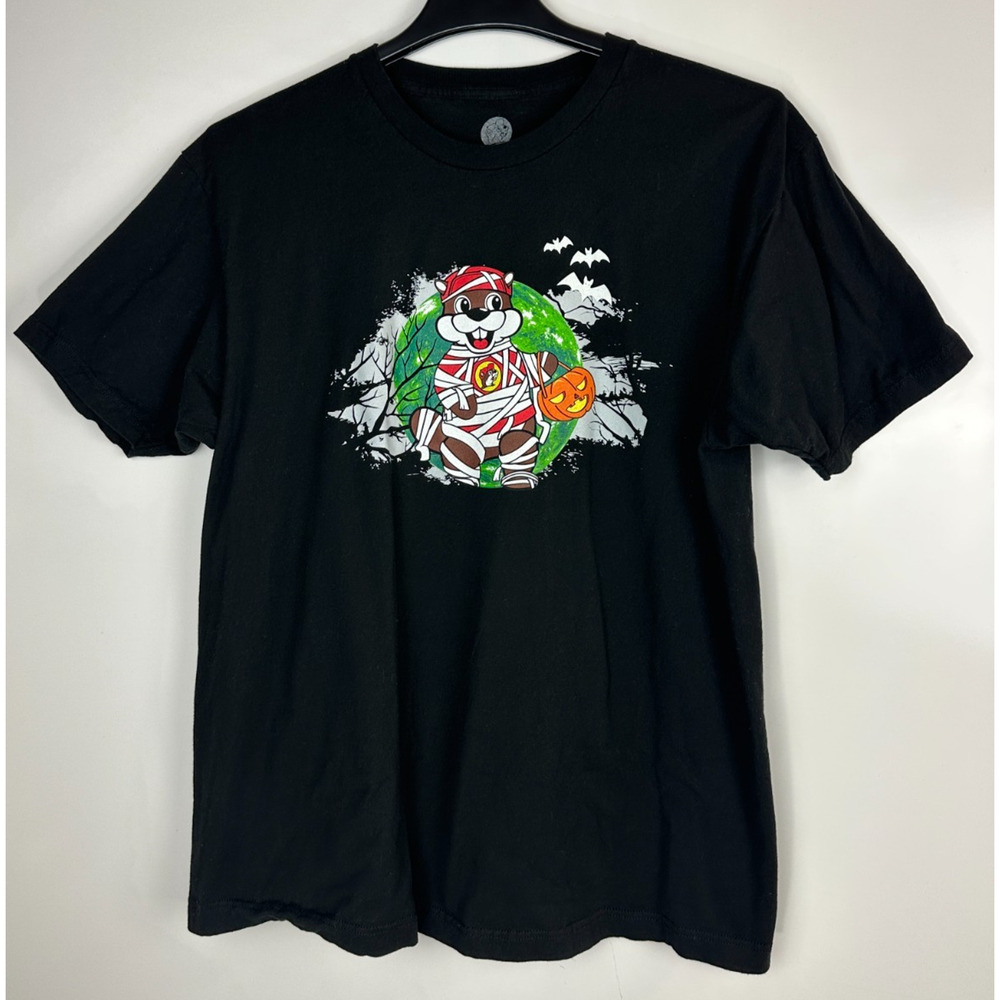 Bucees BUC-EES Boo Crew Halloween T-Shirt Black Shirt Short Sleeve Top Size XL - Picture 7 of 7